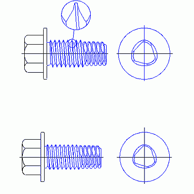 Kleerlok and Kleertite screws